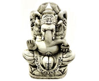 elefantes de yeso Ganesha por mayor